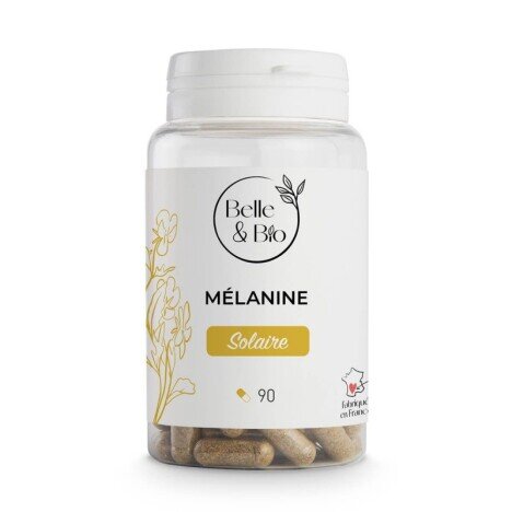 Melanina naturala 90 Capsule Pentru par, piele, bronz, Belle&Bio